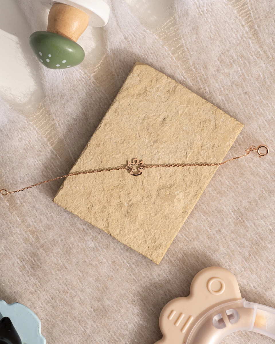 Zlatý náramek ZILIA Angel Contour Baby