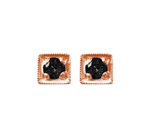 Růžové zlato náušnice ZILIA Chloee 1