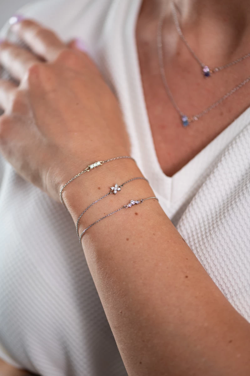 ZILIA Chloee 3 Stříbrný náramek