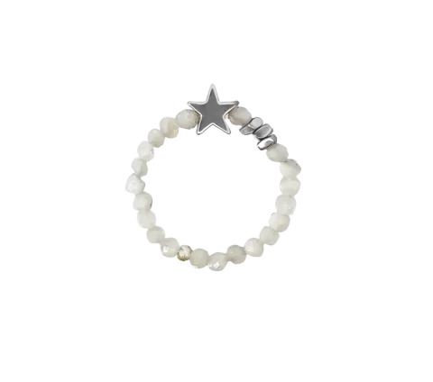 ZILIA Moonstone Star Mineral Prsten
