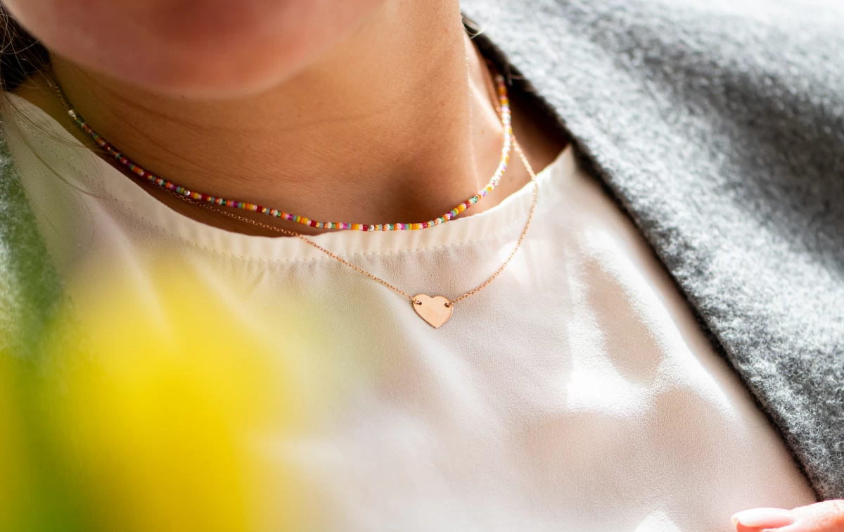 Srdce 925 Sterlingové Stříbro Náhrdelník