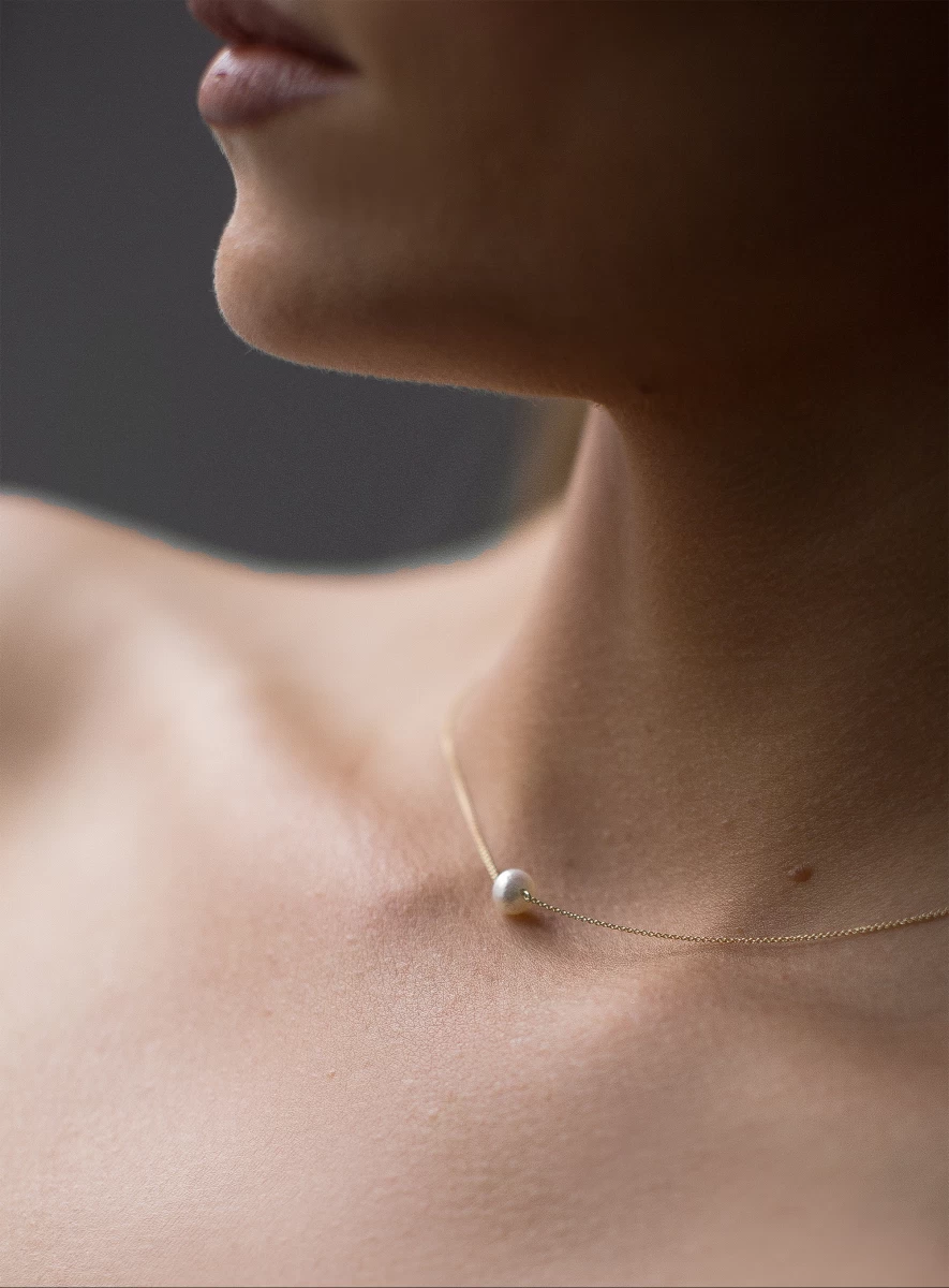 ZILIA Pearl Stříbrný náhrdelník