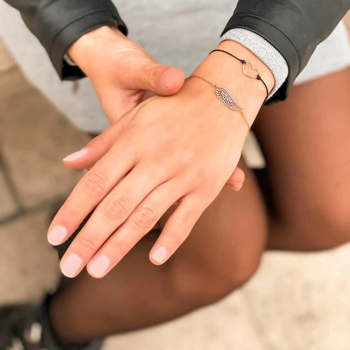 Stříbrný náramek ZILIA Angel Wing