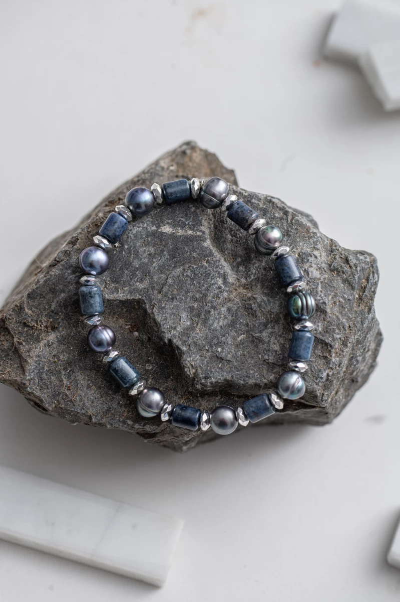 ZILIA Jasper Men 1 Mineral Náramek