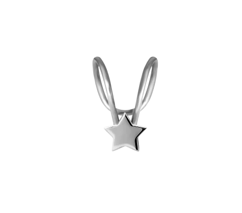 Stříbrná ZILIA Mina záušnice