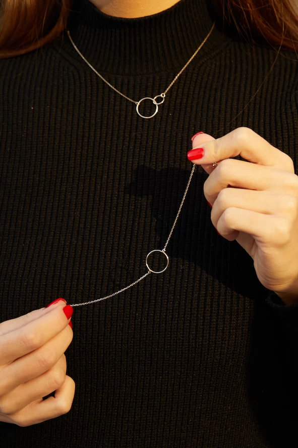 Zlatý náramek ZILIA Contour Circle