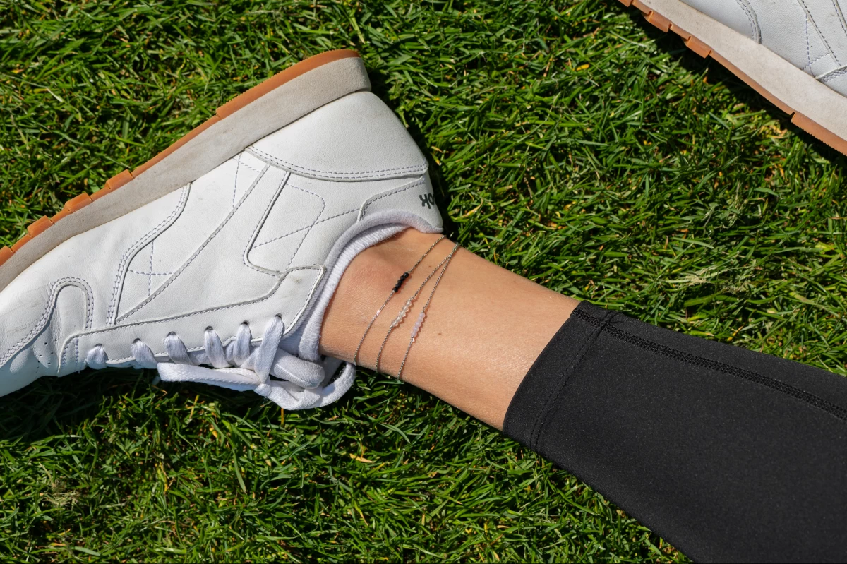 ZILIA Miami Stříbrný kotníkový náramek