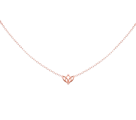 ZILIA Lotus 2 Zlatý náhrdelník 