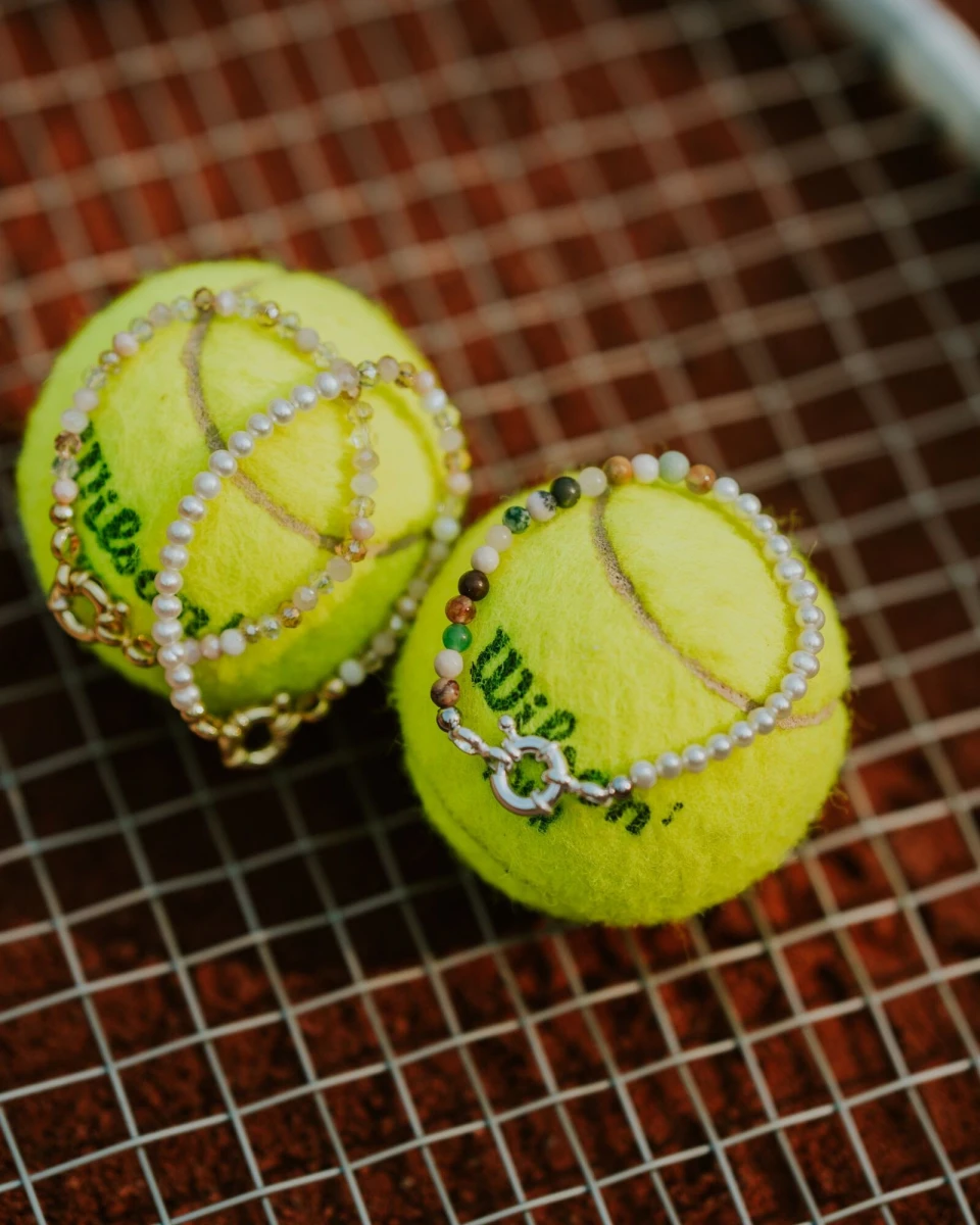 ZILIA Ashley Crystal Perla Stříbrný 935 Náramek