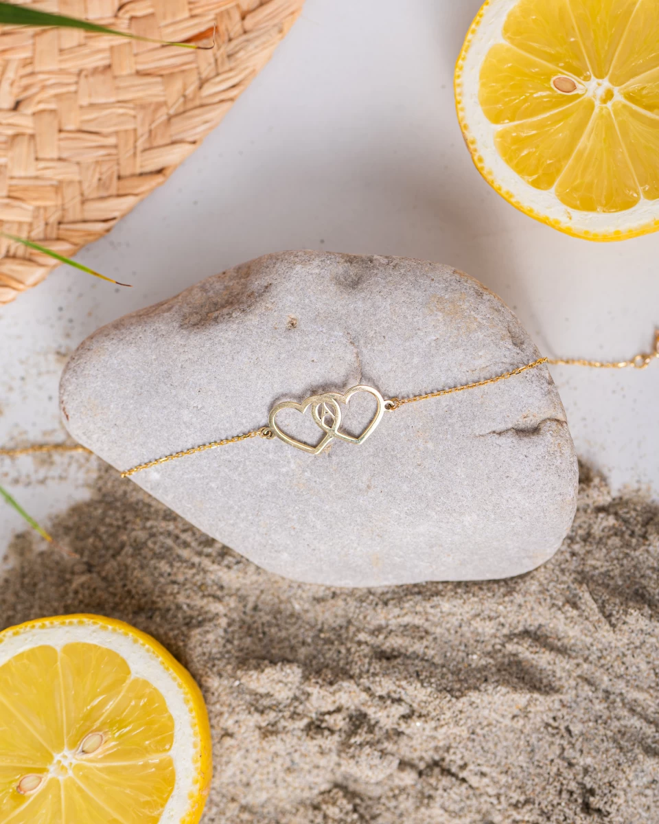 ZILIA Heart Clip Zlatý náhrdelník 