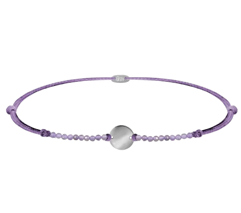 ZILIA Gemstone Circle Stříbrný náramek