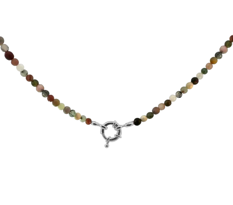 ZILIA Ashley Earth Stříbrný náhrdelník