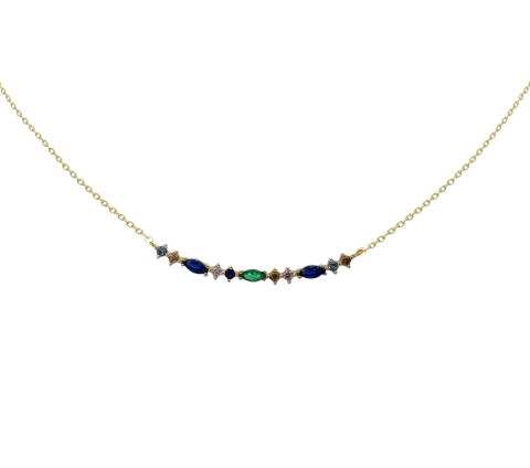 ZILIA Rainbow Stříbrný náhrdelník