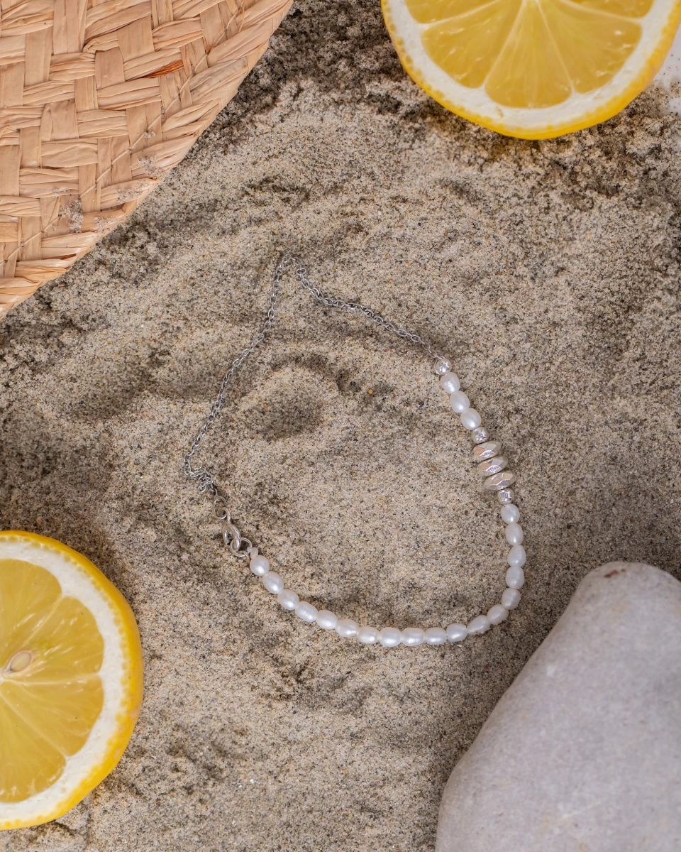 ZILIA Grace Stříbrný kotníkový náramek