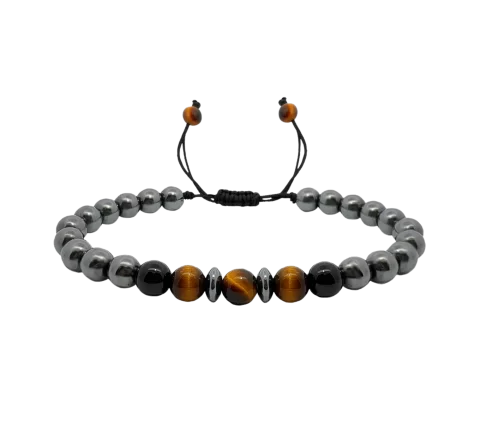 ZILIA Tigers Eye Men 1 Mineral Náramek