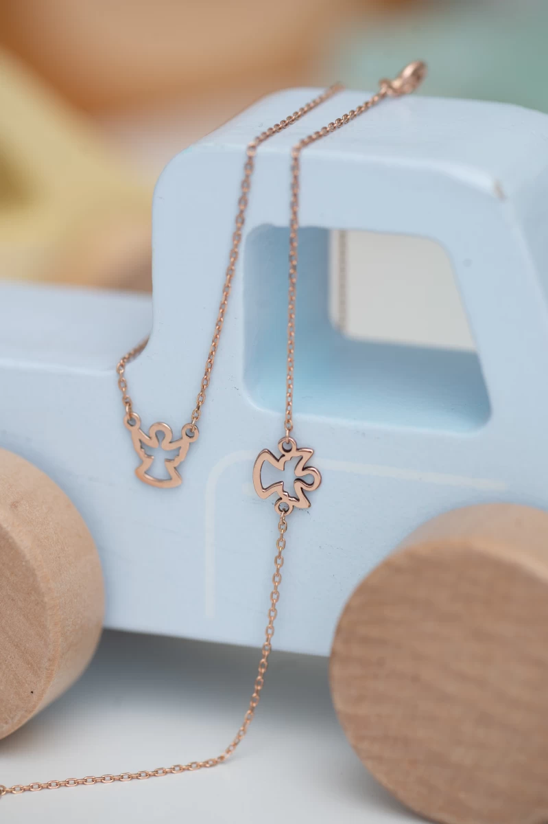 ZILIA Angel Contour Baby Zlatý náhrdelník 