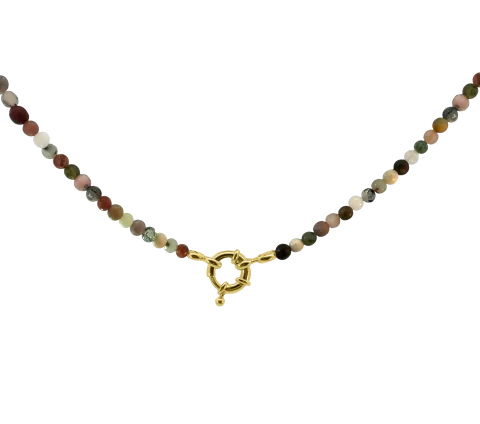 ZILIA Ashley Earth Stříbrný náhrdelník