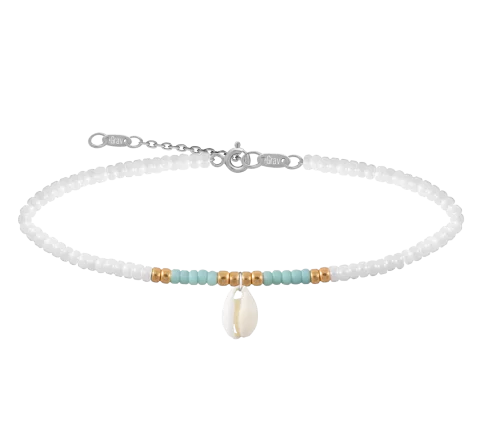 ZILIA Ariel Stříbrný kotníkový náramek