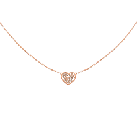 Zlatý náhrdelník ZILIA Snowflake