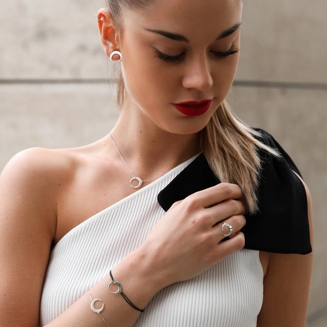 ZILIA Moonlight Stříbrný náhrdelník