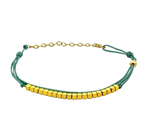 Stříbrný náramek ZILIA Green &