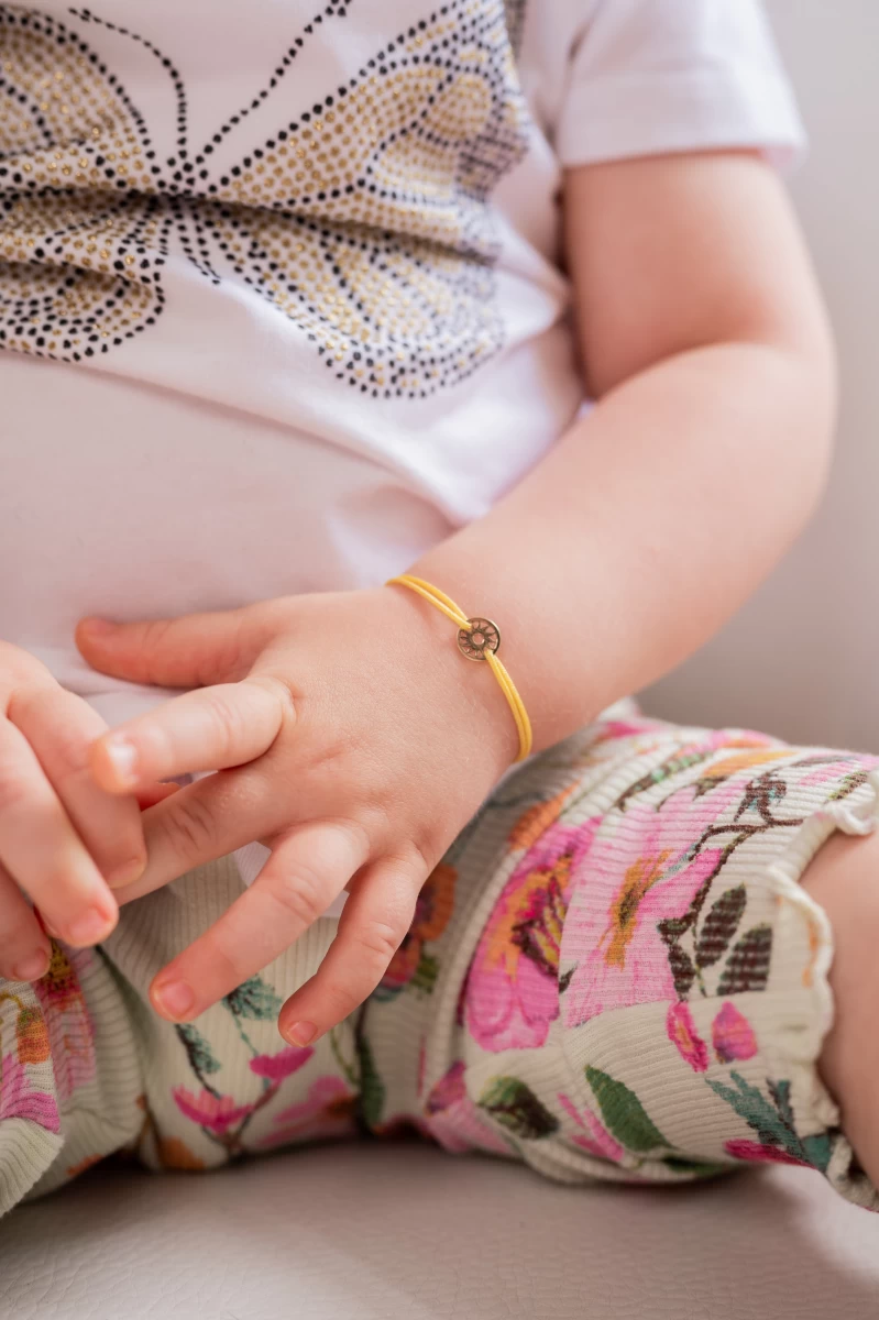 ZILIA Sun Baby Zlatý  Thread Náramek