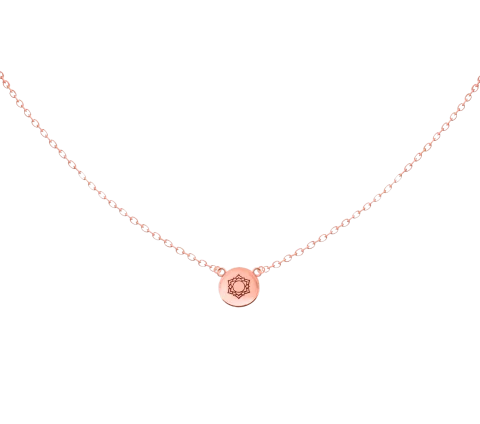 ZILIA Crown Chakra Zlatý náhrdelník 