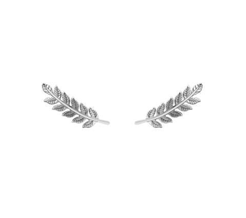 ZILIA Leaf Stříbrné náušnice