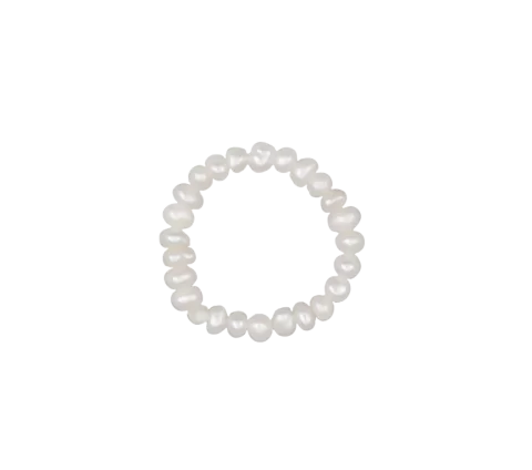 Stříbrný prsten ZILIA White Ghost Pearl