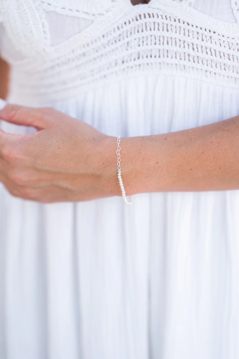 ZILIA Florance Pearl Stříbrný náramek