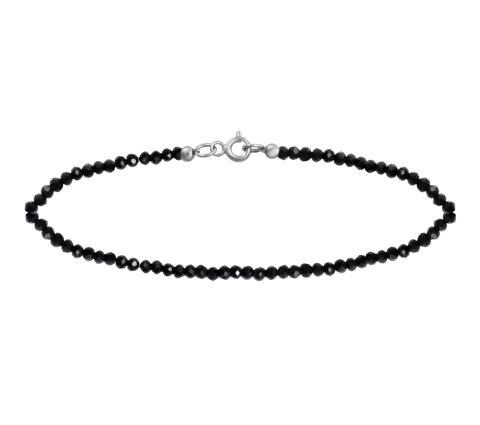 Stříbrný náramek ZILIA Gemstone Spinell