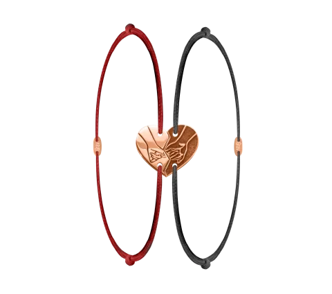 Zlatý 585 Couple Náramek ZILIA I Promise