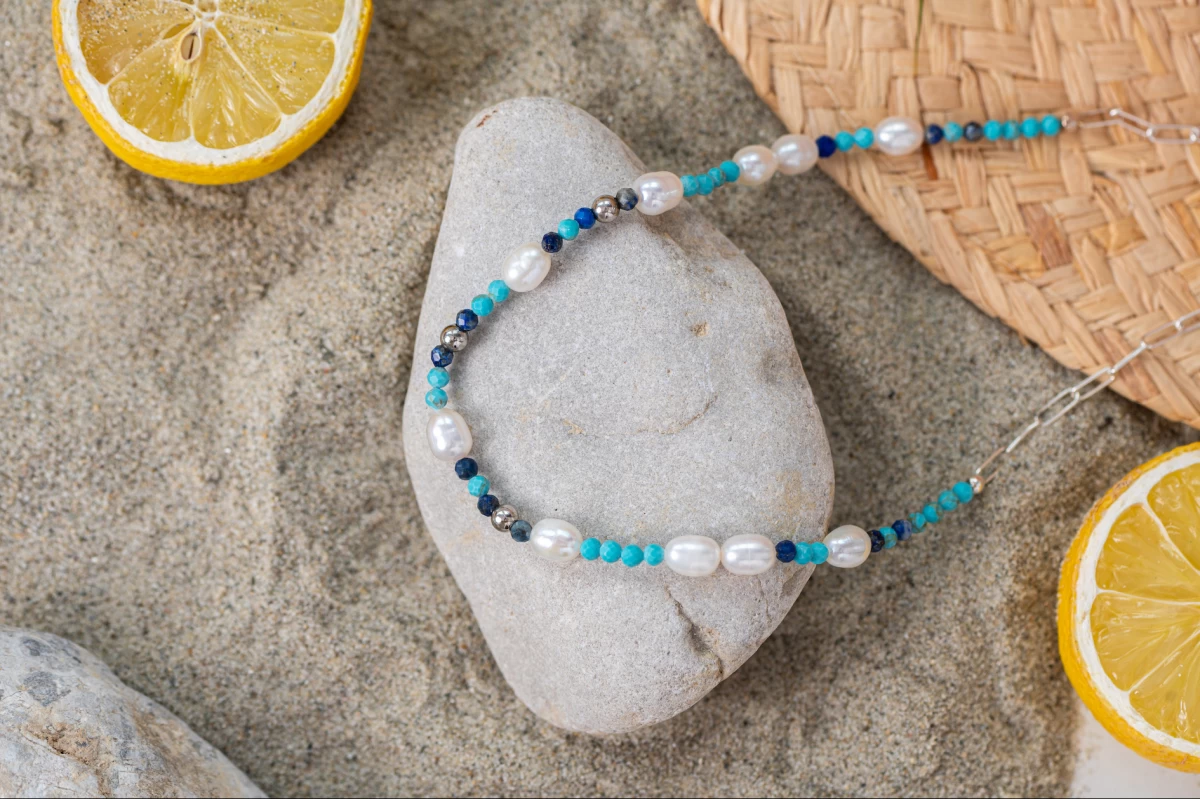 ZILIA Zelda Minearal Stříbrný náhrdelník