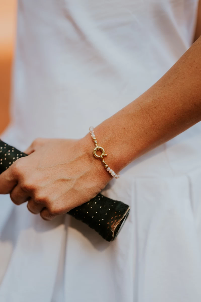 ZILIA Ashley Crystal Stříbrný 935 Náramek