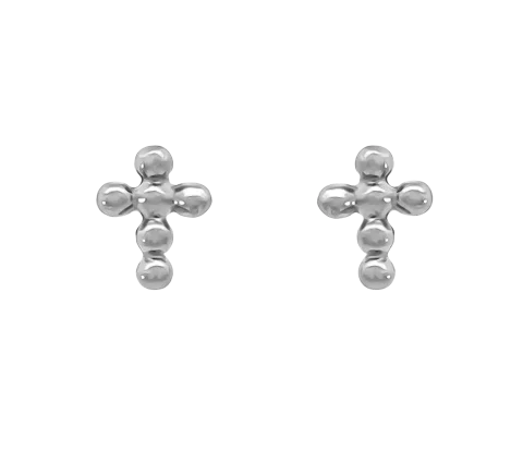 ZILIA Cross Stříbrné náušnice