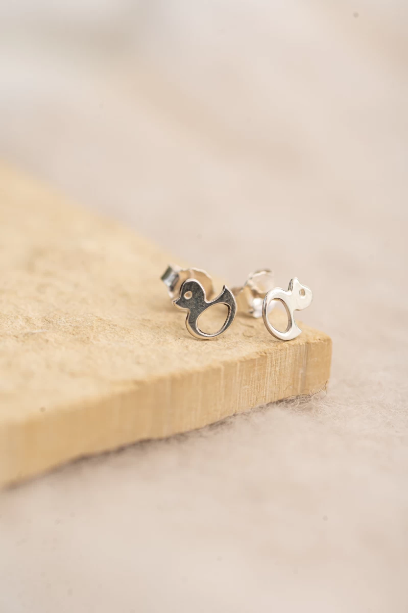 ZILIA Ducky Baby Zlaté náušnice