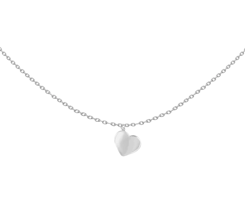 ZILIA Heart Stříbrný náhrdelník
