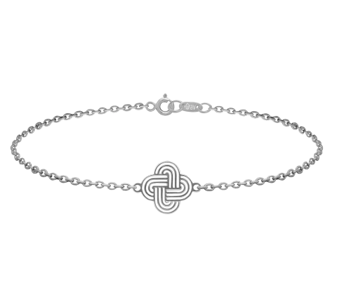 ZILIA Solomon Knot Stříbrný náramek