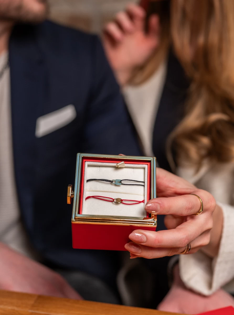 Stříbrný náramek ZILIA Lock For Couples