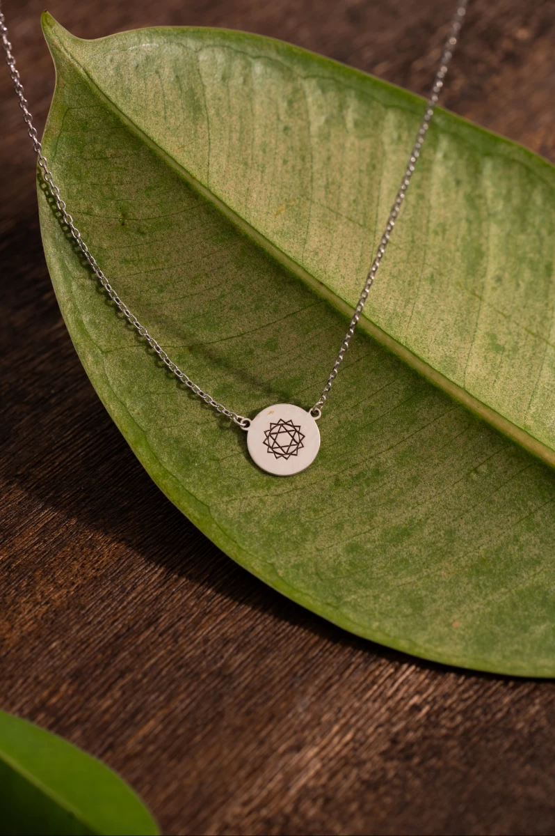 ZILIA Heart Chakra Zlatý náhrdelník 