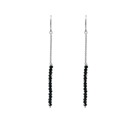 ZILIA Gemstone Spinell Stříbrné náušnice