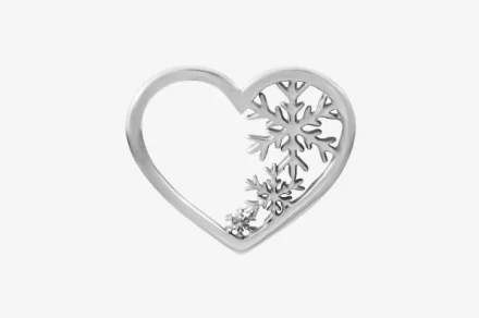 Sněhová vločka v srdci