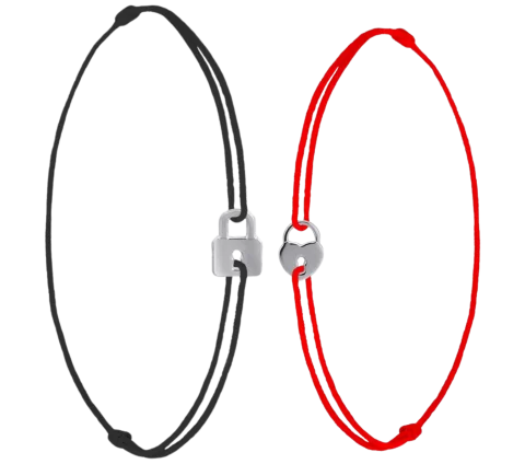 Stříbrný náramek ZILIA Lock For Couples