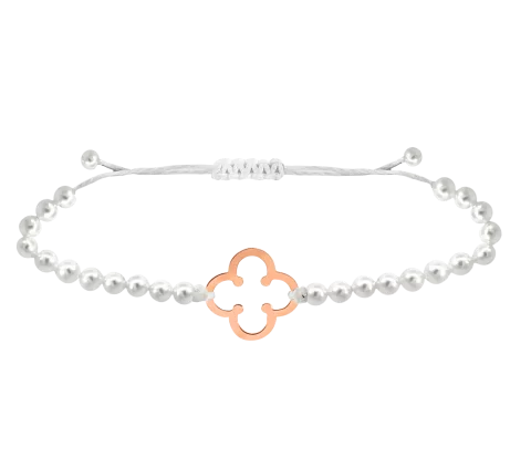 ZILIA Luna Flower Rose Zlatý náramek