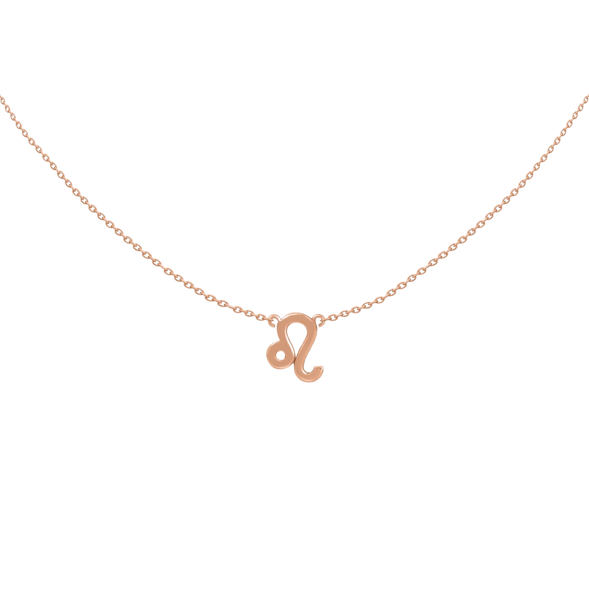 Náhrdelník růžové zlato znamení ryby