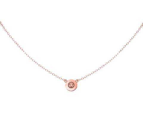 ZILIA Throat Chakra Zlatý náhrdelník 