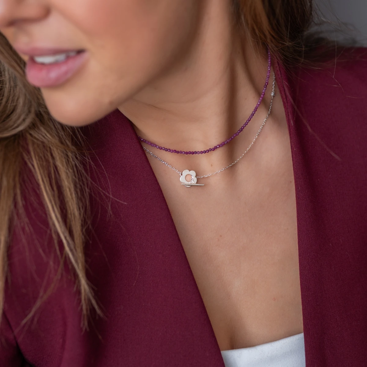 ZILIA Léa Stříbrný náhrdelník