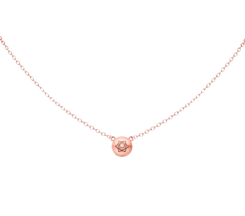 ZILIA Sacral Chakra Zlatý náhrdelník 