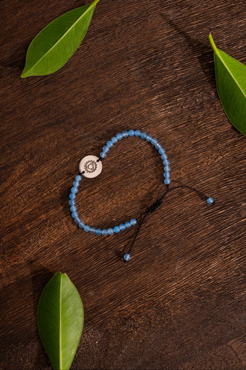 ZILIA Throat Chakra Zlatý náramek