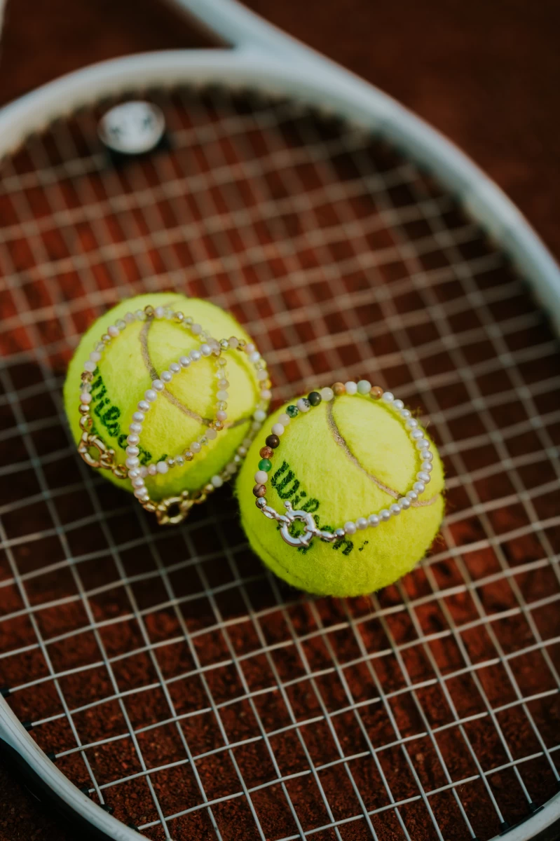 Náramek z minerálů a perel na stříbře 925 barevný elegantní šperk